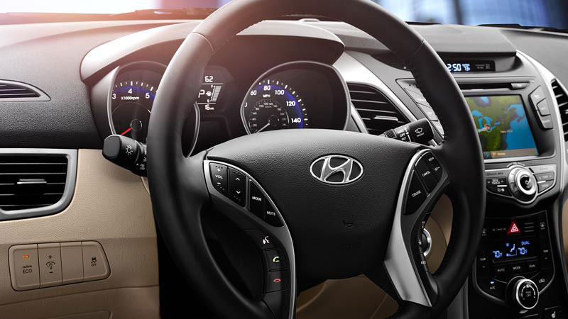 Hyundai Elantra S 2015 Steering