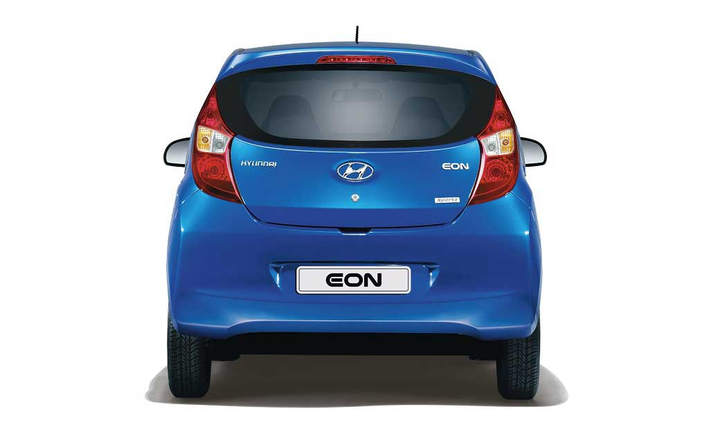 Hyundai Eon D Lite Plus LPG Exterior rear view