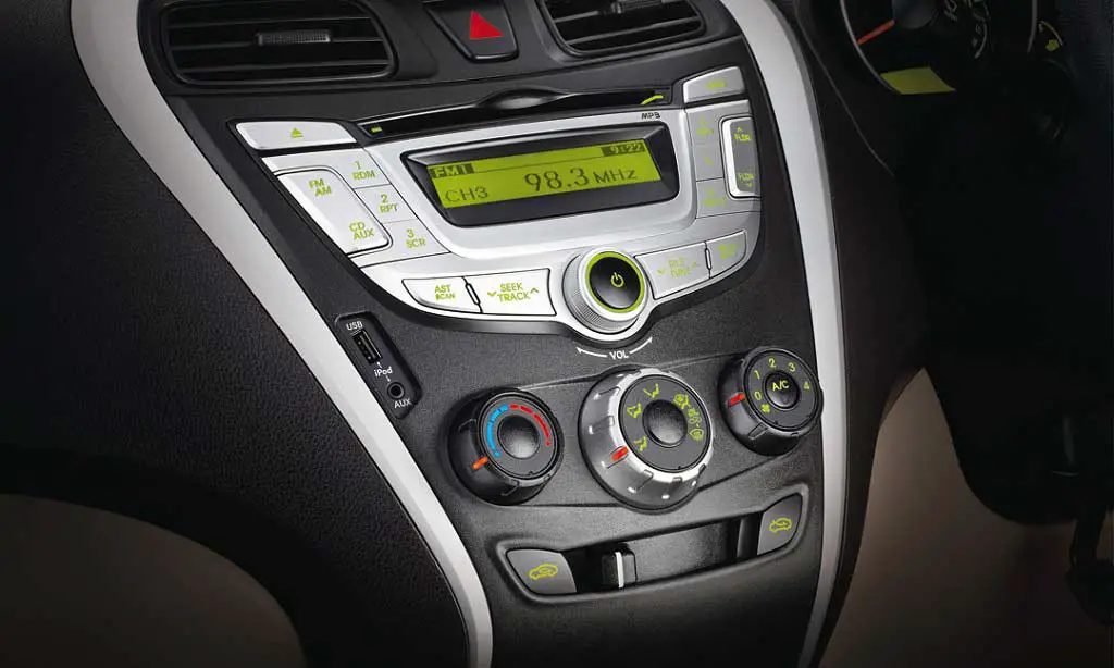 Hyundai Eon D Lite Plus LPG Interior multimedia