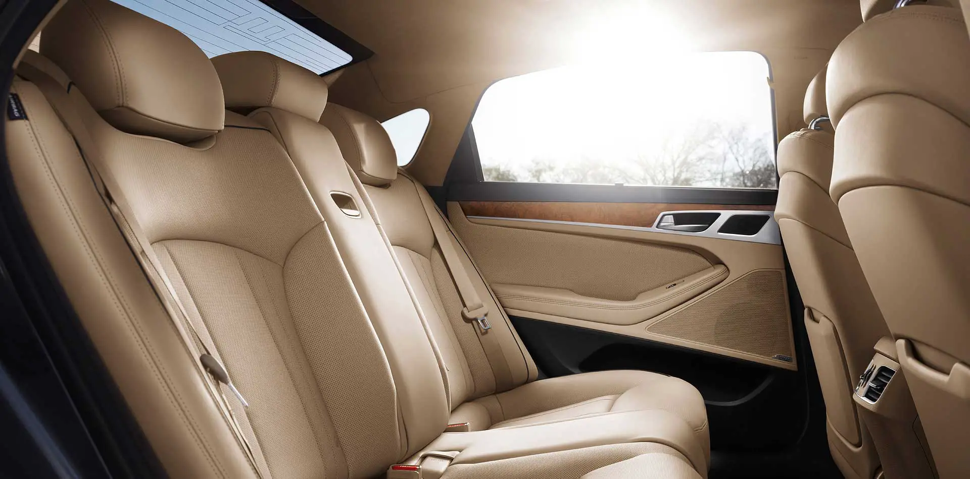 Hyundai Genesis 5.0 Interior Back Seats