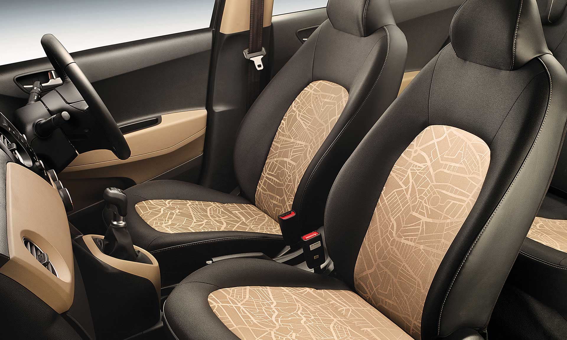 Hyundai Grand i10 1.2 Sportz Edition Interior Front Seats