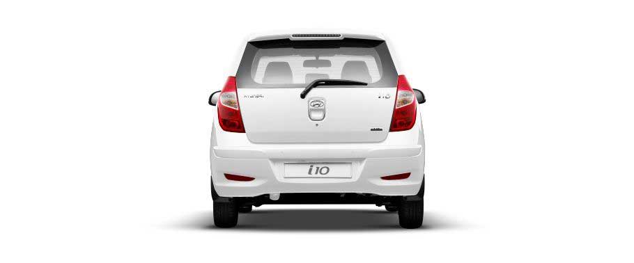 Hyundai i10 Sportz 1.1 LPG Exterior rear view