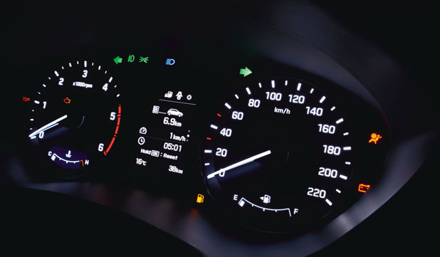 Hyundai i20 Active 1.2 S Speedometer