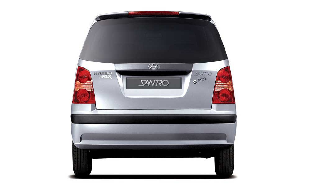 Hyundai Santro Xing GLS LPG Exterior rear view