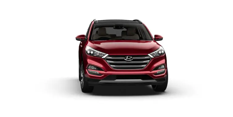 Hyundai Tucson Active X front view