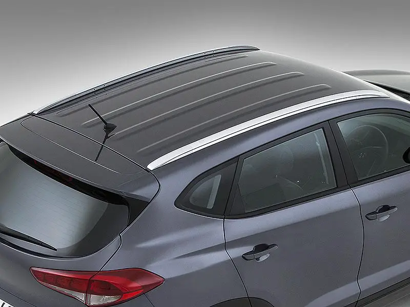 Hyundai Tucson Active X up side top view