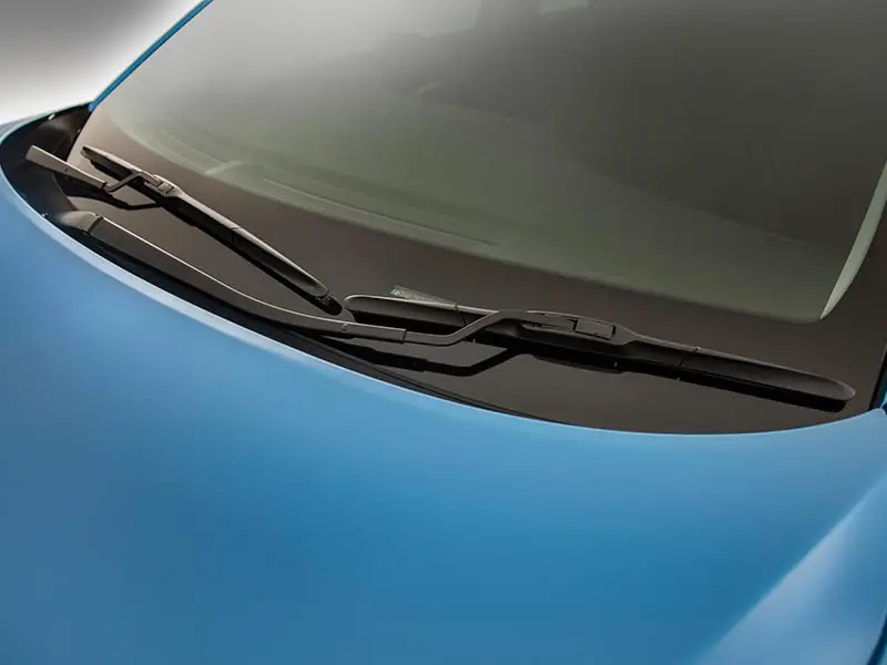 Hyundai Tucson Active X rain sencing wiper view