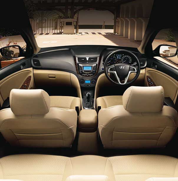 Hyundai Verna Fluidic 1.4 VTVT CX Interior front view