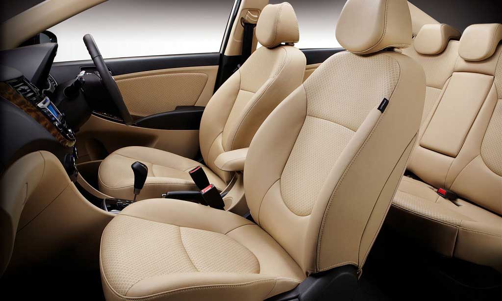 Hyundai Verna Fluidic 1.4 VTVT GL Interior front seats