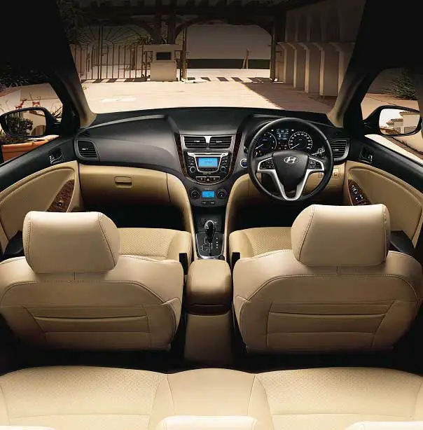 Hyundai Verna Fluidic 1.6 VTVT SX AT Interior front view