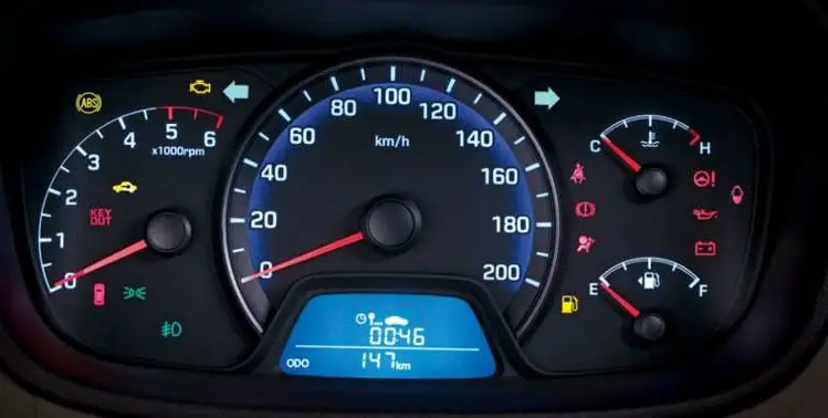 Hyundai Xcent 1.1 CRDi Base Speedometer