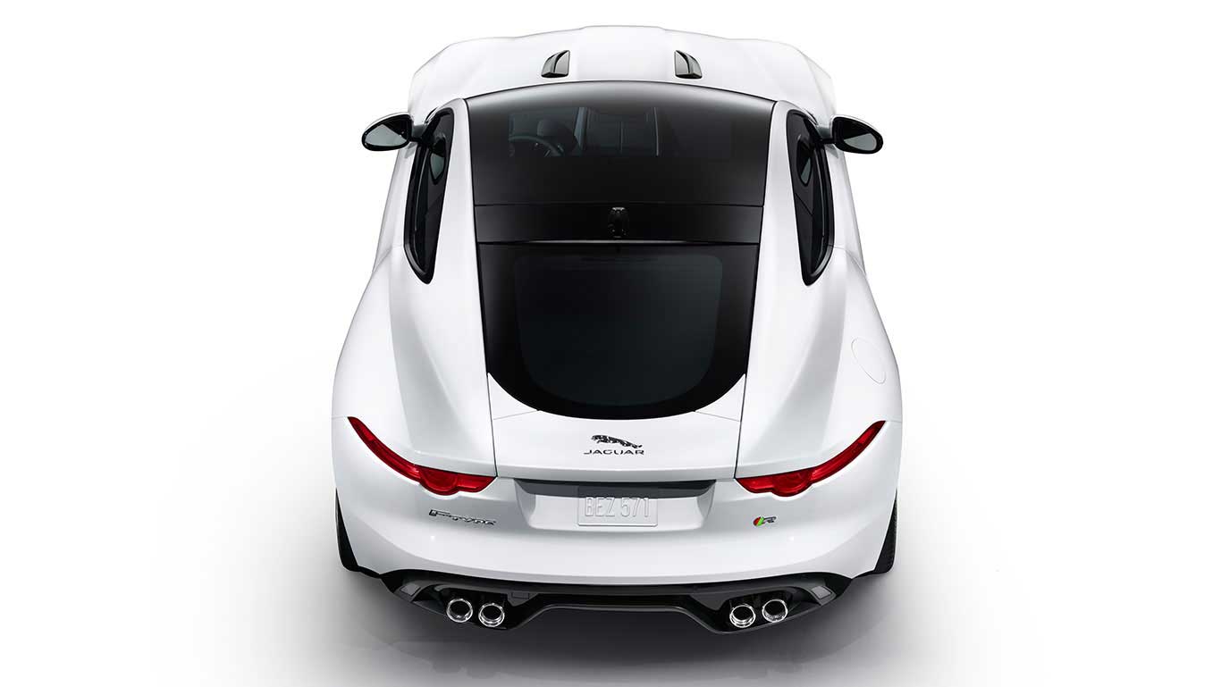 Jaguar F Type Coupe Exterior Rear View