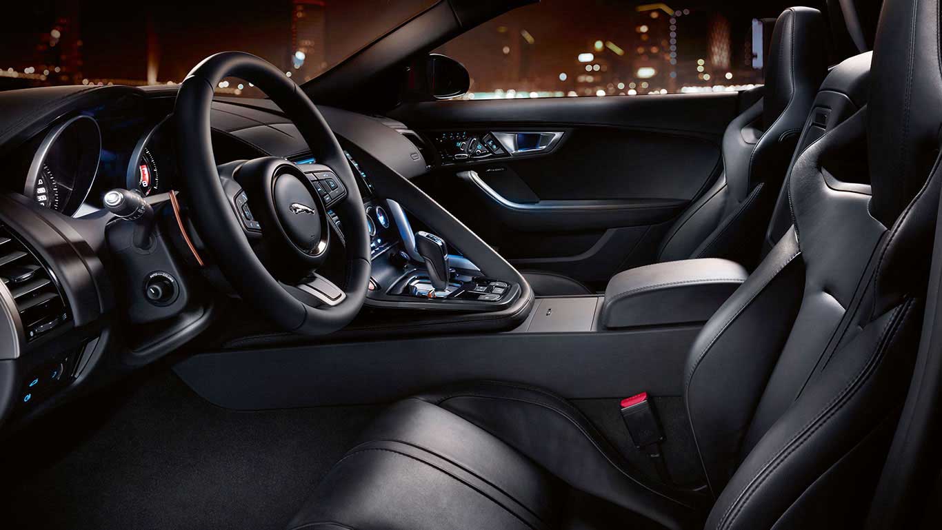 Jaguar F Type Coupe Interior Front Seats
