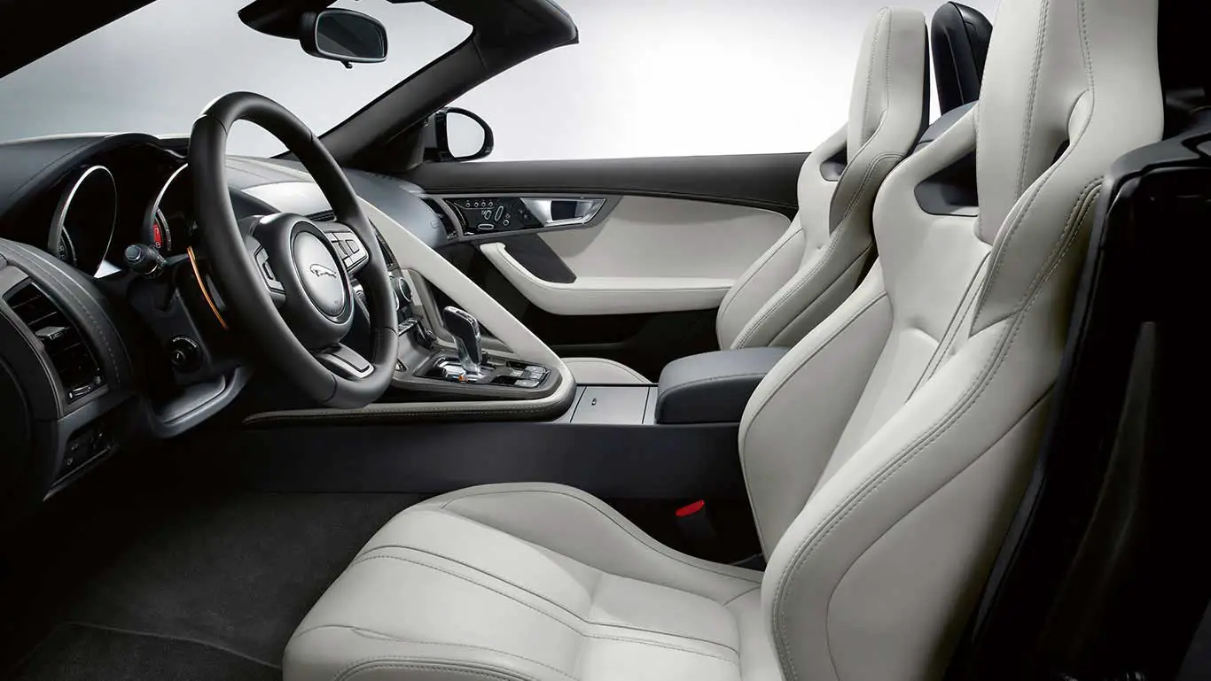 Jaguar F Type S Coupe Interior Front Seats