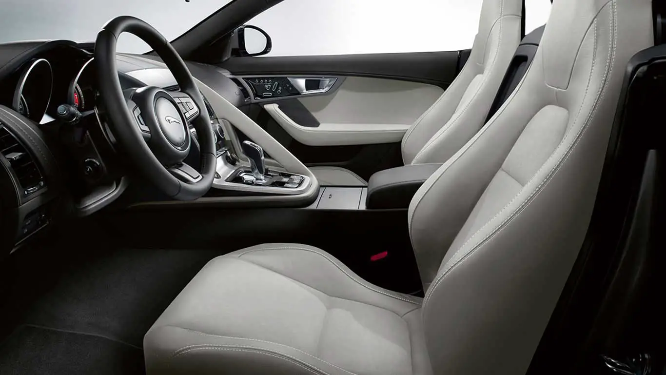 Jaguar F Type S Coupe Interior Front Seats