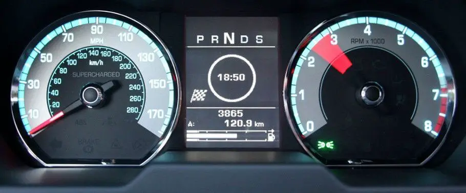 Jaguar XF Petrol R V8 Speedometer