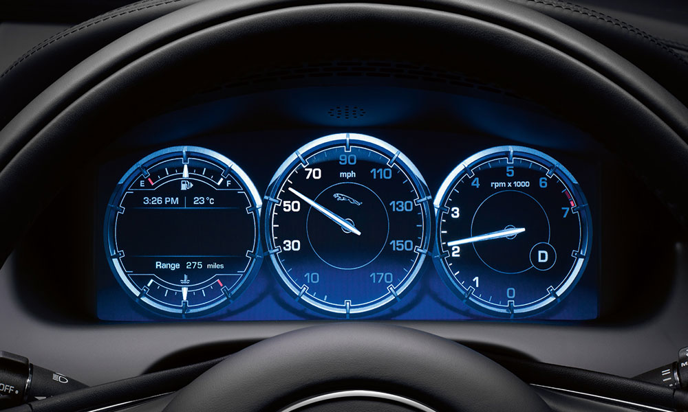 Jaguar XJ 3.0L V6 Portfolio Speedometer