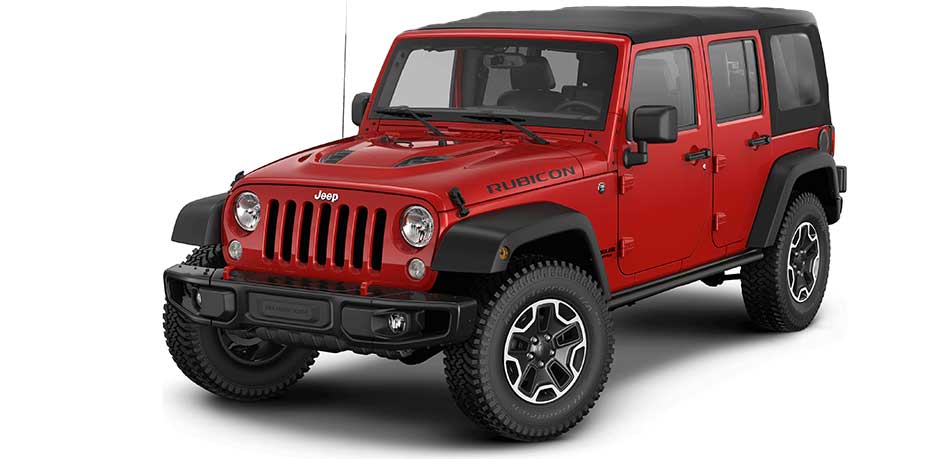 Jeep Wrangler Unlimited Rubicon front cross view