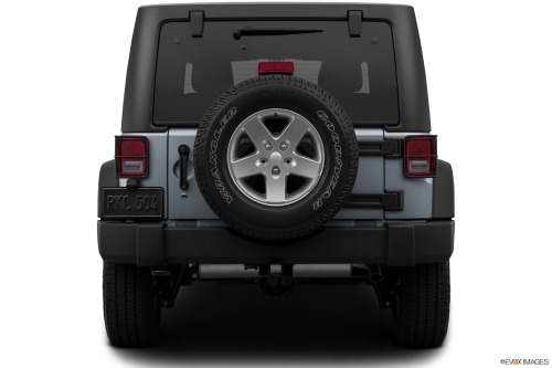 Jeep Wrangler Unlimited Sahara rear view