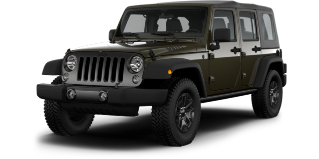 Jeep Wrangler Unlimited Willys Wheeler front cross view