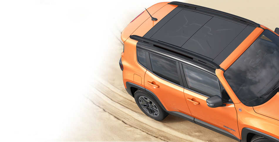 Jeep Renegade Sport FWD top view