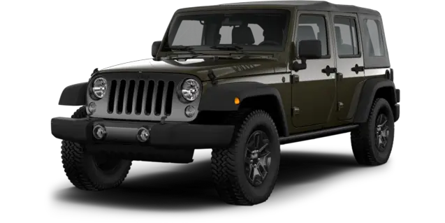 Jeep Wrangler Unlimited Willys Wheeler W front cross view