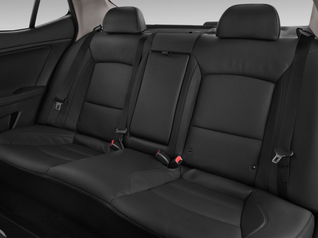 Kia Optima Seden SX Limited interior rear seat view