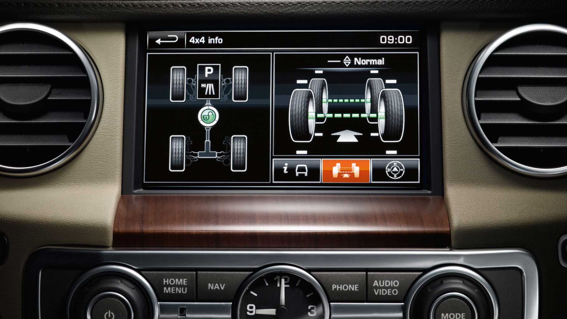 Land Rover LR4 HSE Interior