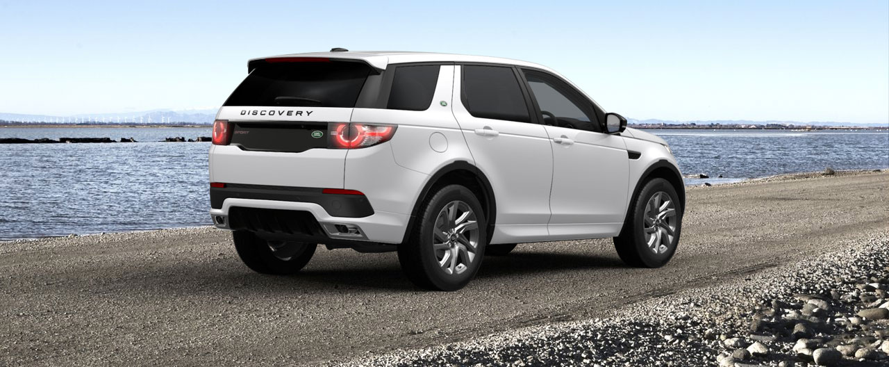Land Rover New Discovery HSE Black rear cross view