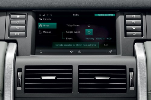 Land Rover New Discovery HSE Black touch screen