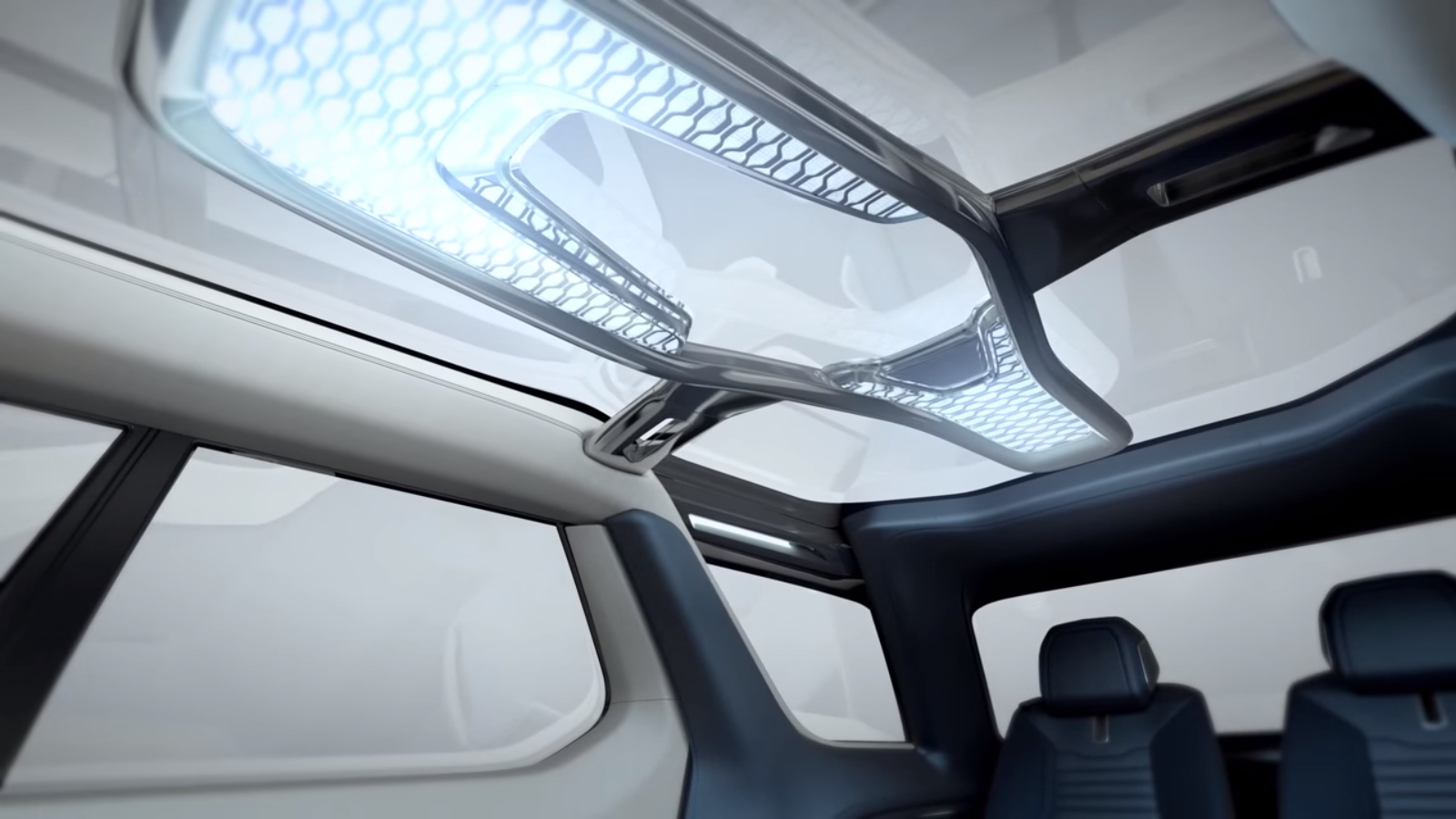 Land Rover New Discovery Vision interior lighting view