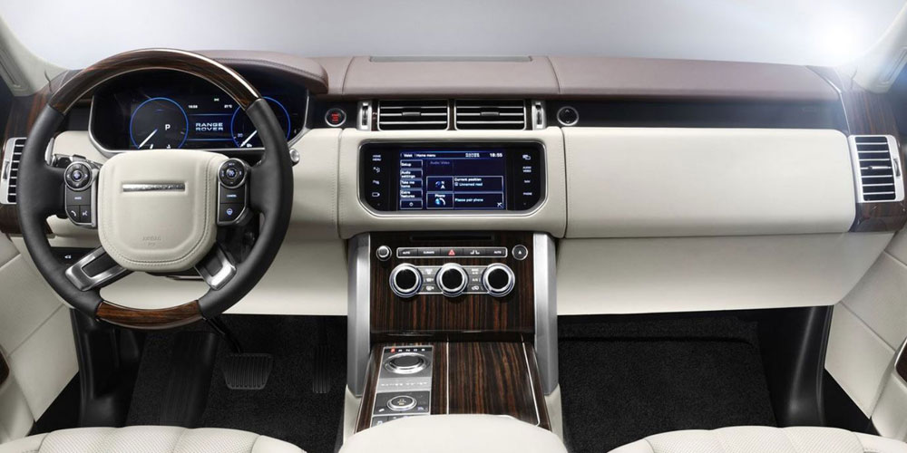 Land Rover Range Rover LWB 5.0 V8 Front Interior View