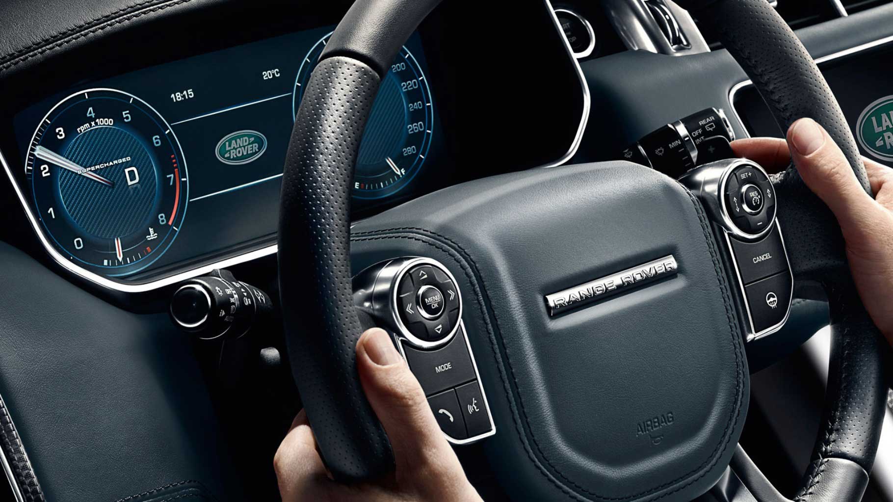 Land Rover Range Rover Sport SDV6 HSE Interior steering