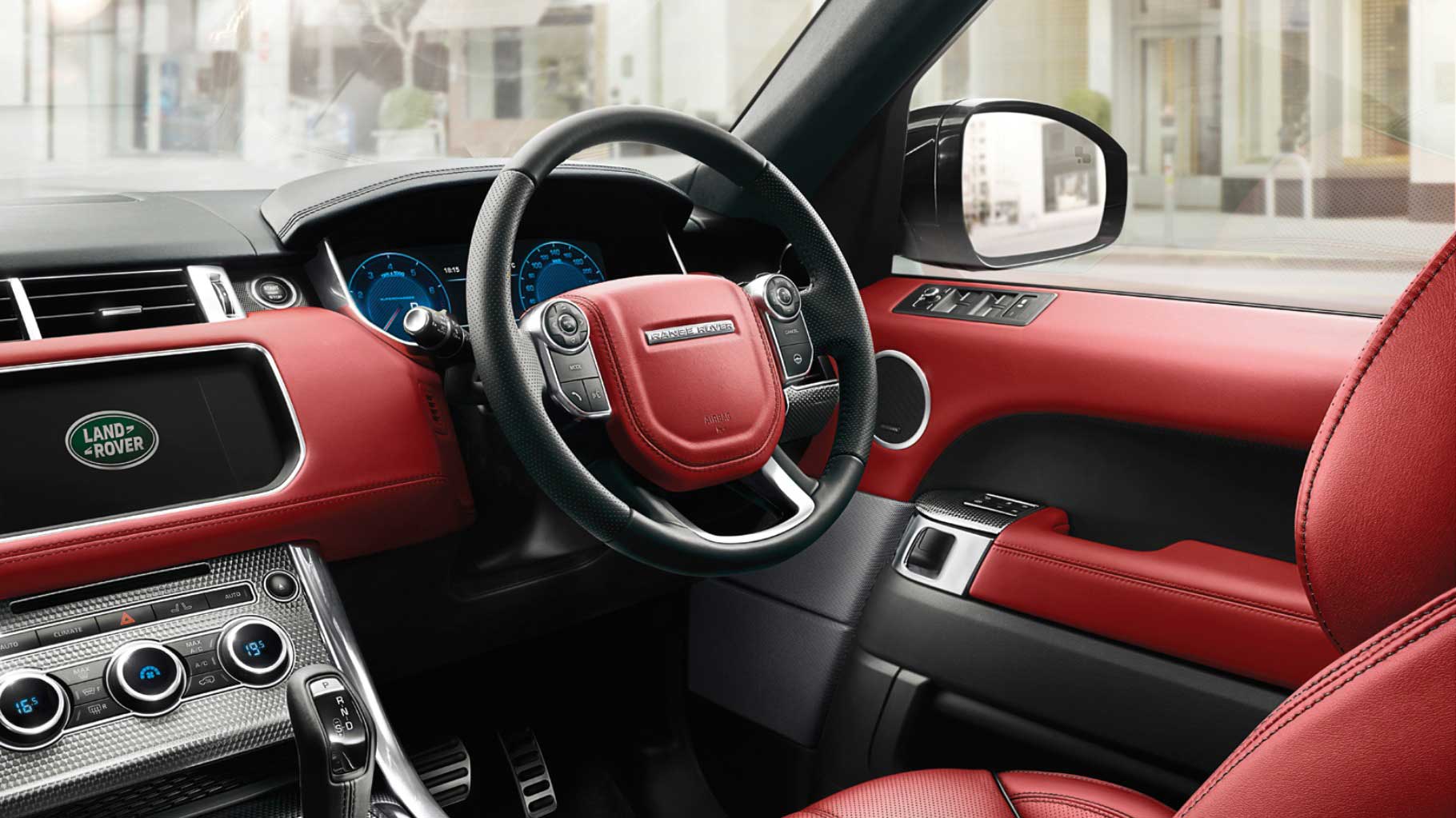 Land Rover Range Rover Sport SDV6 HSE Interior steering