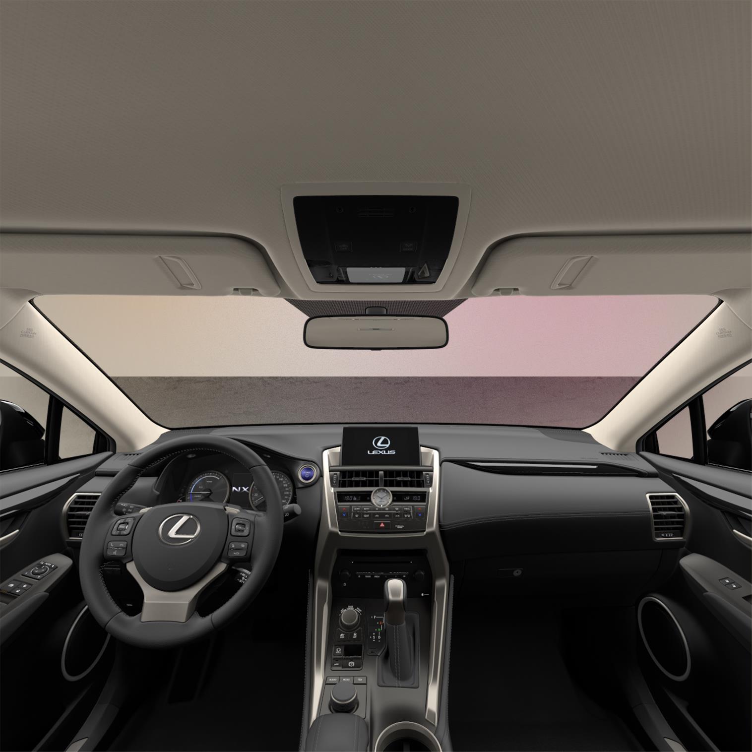 Lexus NX 300h S interior front Dashboard view