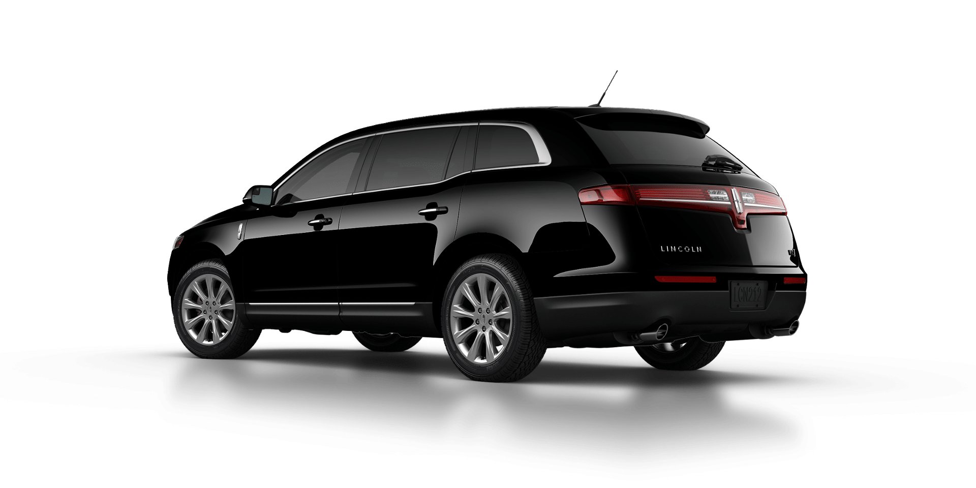Lincoln MKT Elite rear cross angle view