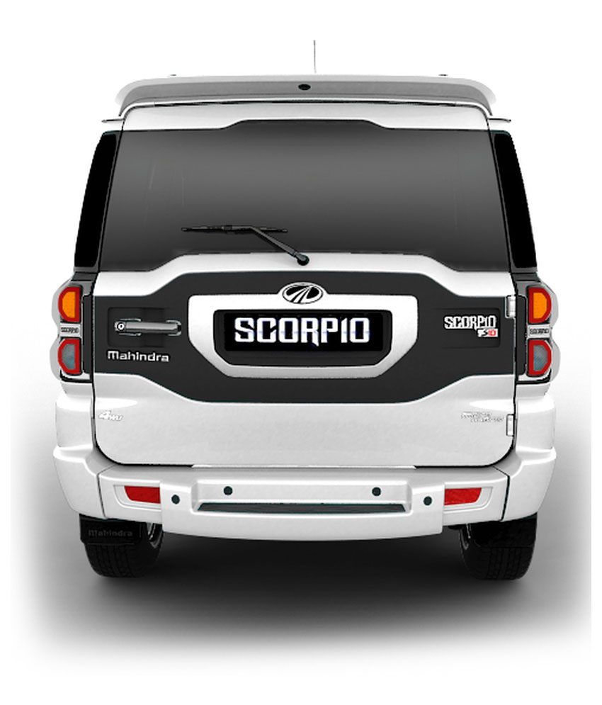Mahindra Scorpio S4 Plus Back VIew