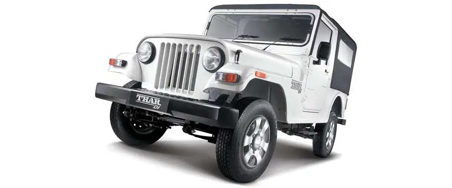Mahindra Thar CRDE 4x4 AC Exterior front cross view