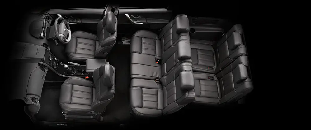 Mahindra XUV 500 2018 interior whole seat view