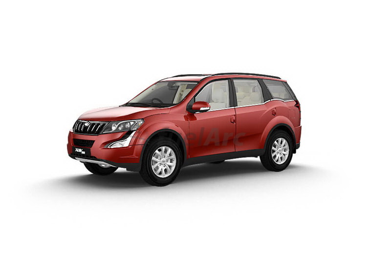 Mahindra XUV 500 AT W10 FWD front cross view
