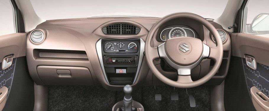 Maruti Suzuki Alto 800 Lx CNG Interior steering