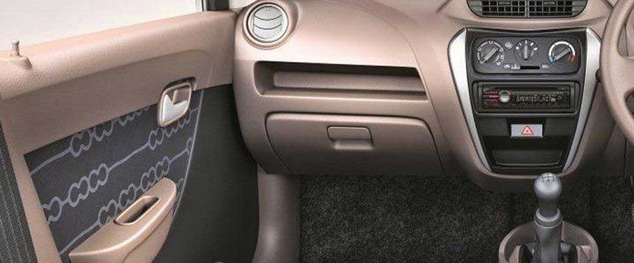 Maruti Suzuki Alto 800 Lxi (Airbag) Interior