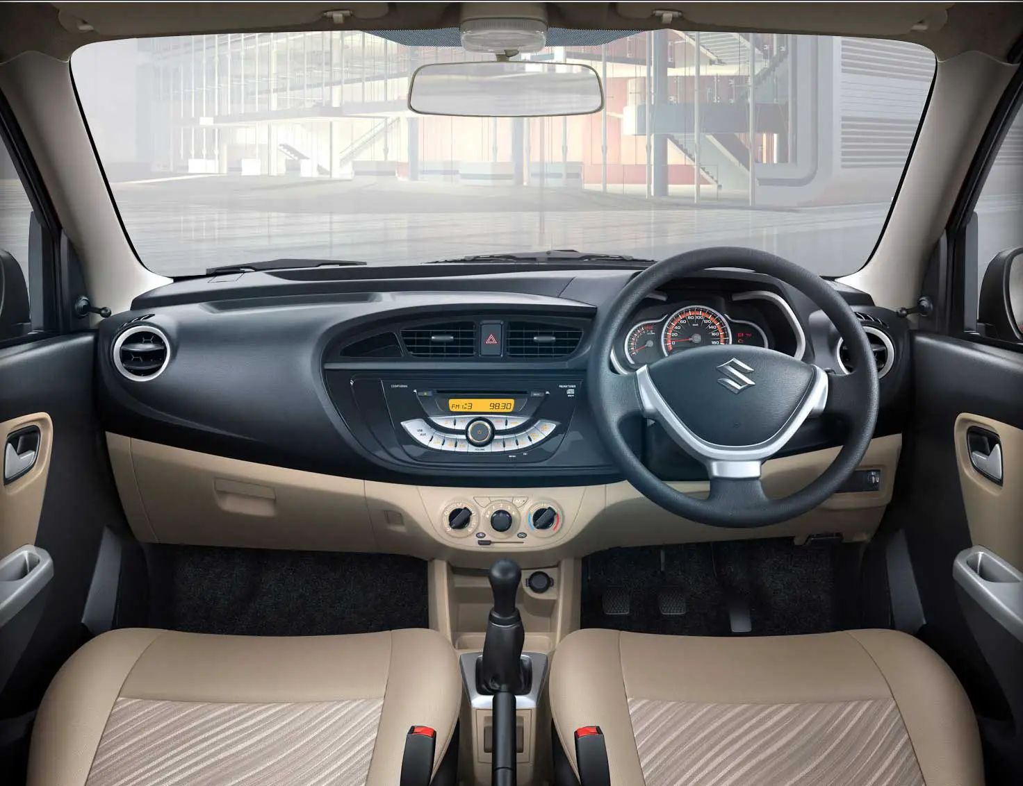 Maruti Suzuki Alto K10 VXI (O) Interior front view