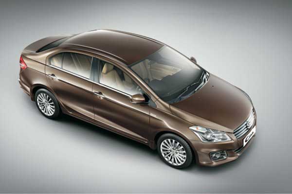 Maruti Suzuki Ciaz VDI Plus Diesel Exterior Top View