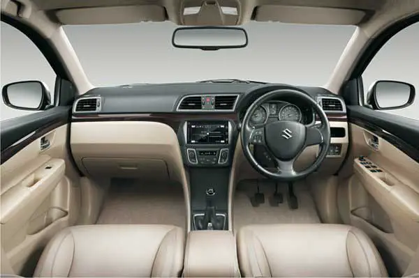 Maruti Suzuki Ciaz ZXI Option Petrol Interior Front Seats and Steering