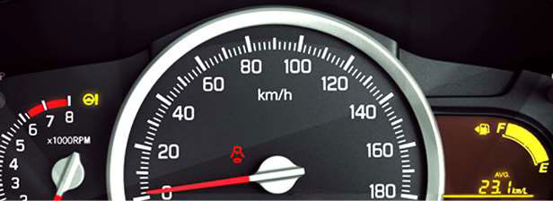 Maruti Suzuki Celerio LXi AT Speedometer