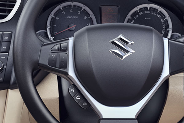 Maruti Suzuki Swift Dzire ZXI Steering