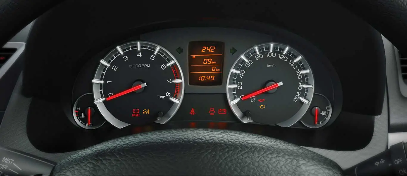 Maruti Suzuki Swift VXi Speedometer