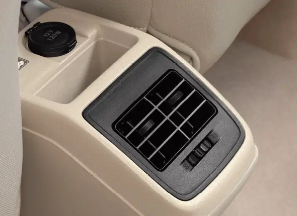 Maruti Suzuki Swift Dzire ZDI Plus interior rear ac vind