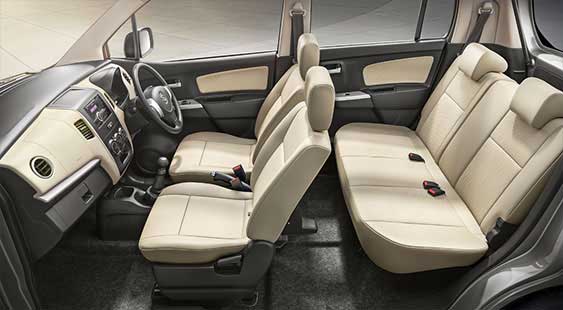Maruti Suzuki Wagon R LXi CNG Avance Edition Interior seats